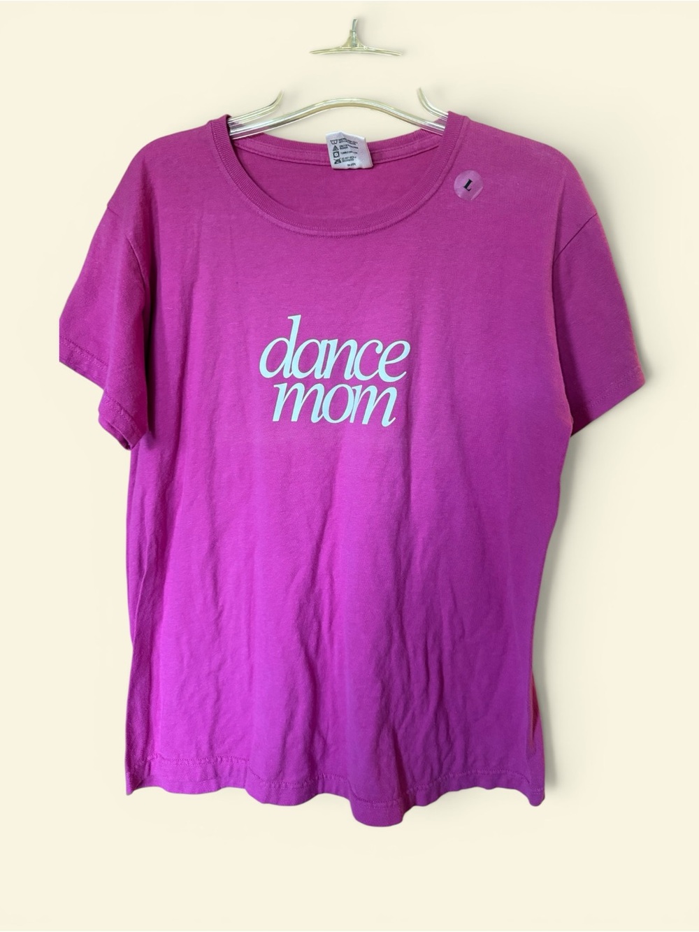 Comfort Colors Pink "dance mom" Short Sleeve Tee
